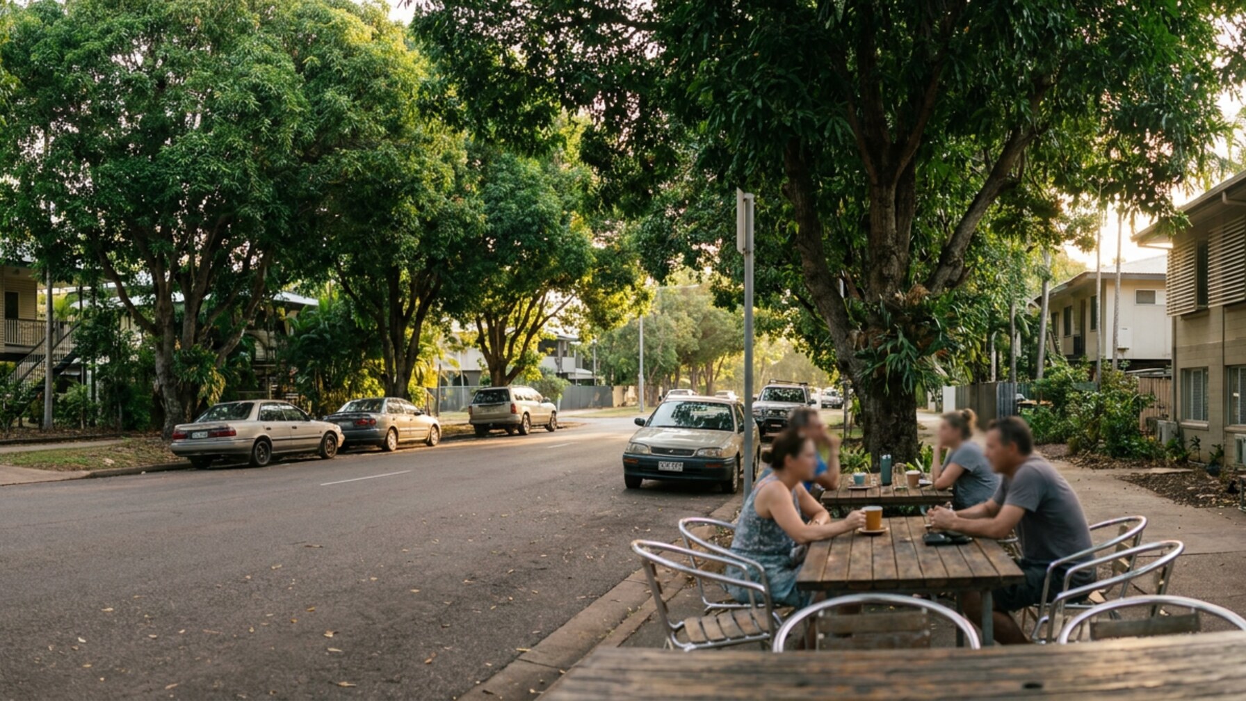 Planning a Darwin Visit: Using Local Information on Relationships and Community
